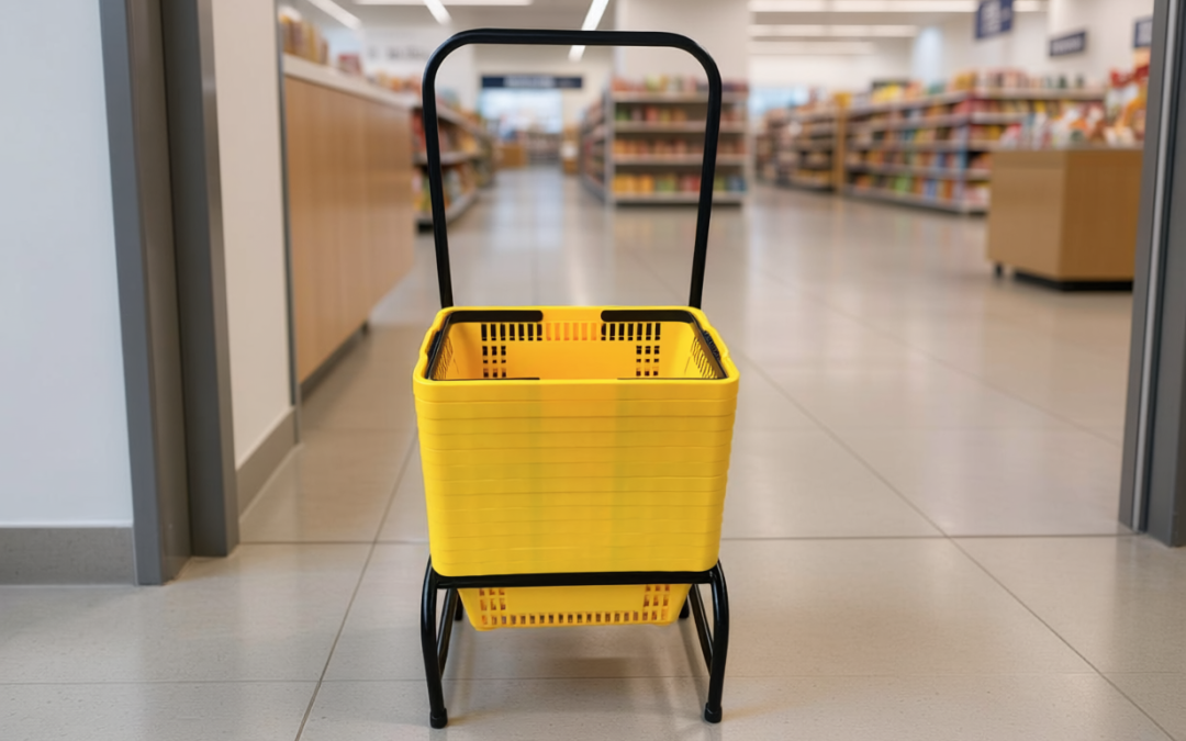Cestinha de Mercado: Quantas a Sua Loja Precisa e Como Escolher